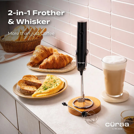 Cüraa Electric Milk Frother