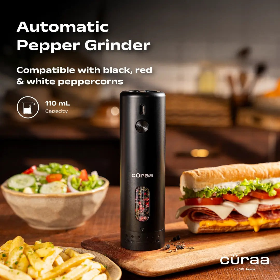 Cüraa Automatic Pepper Grinder