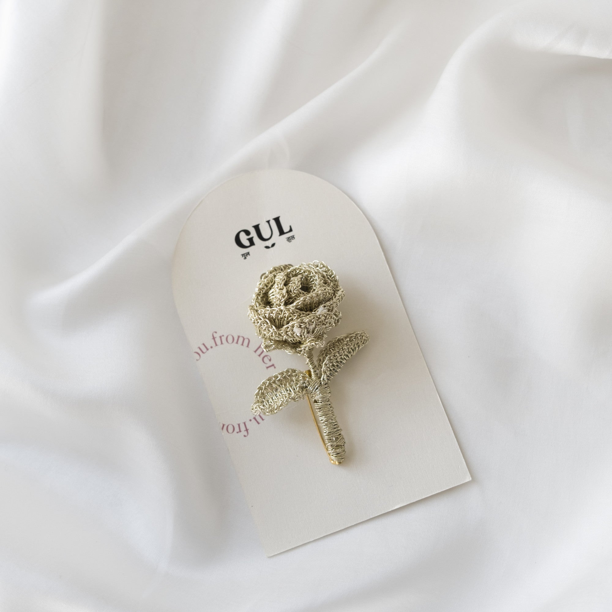 Rose Brooch