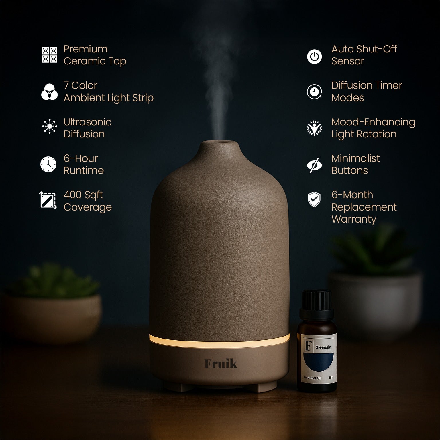 Ceramic Stone Ultrasonic Diffuser