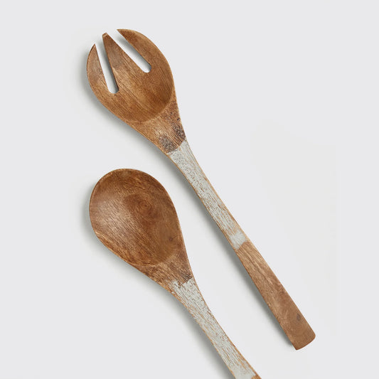 Kutch Wooden Salad Spoon Set