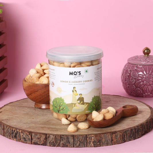 Lemon & Jaggery Cookies
