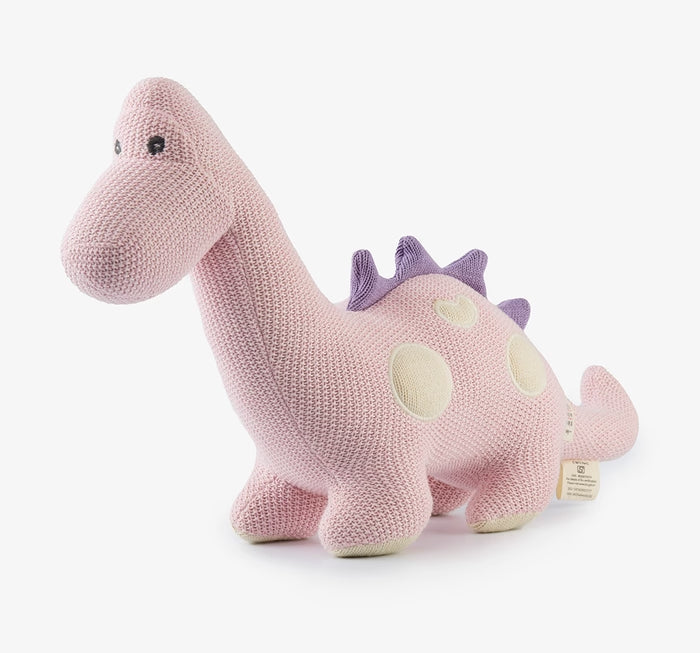 Ed-a-Mamma Flat Knit Doll - Dino