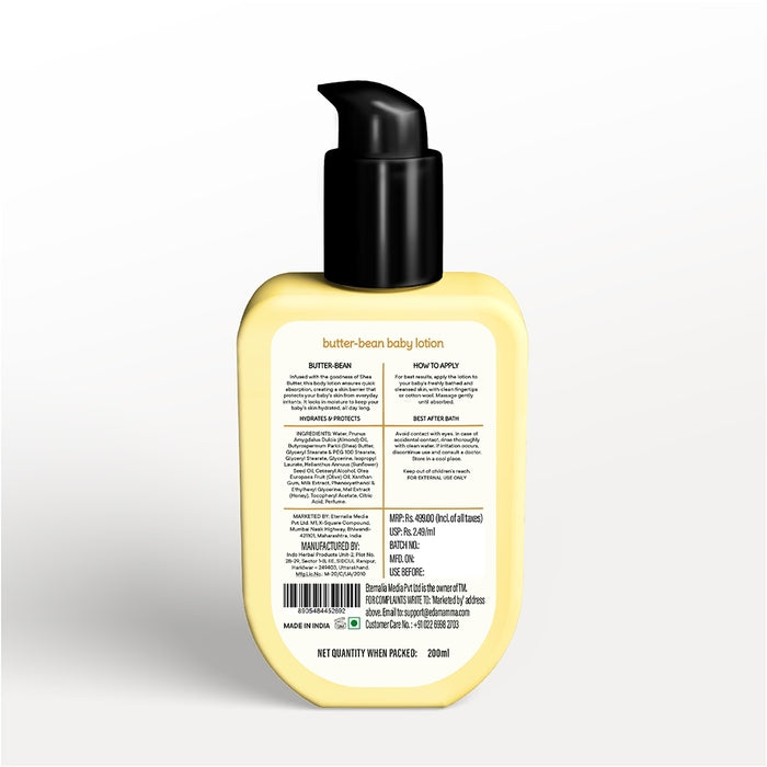 Butter Bean Baby Lotion