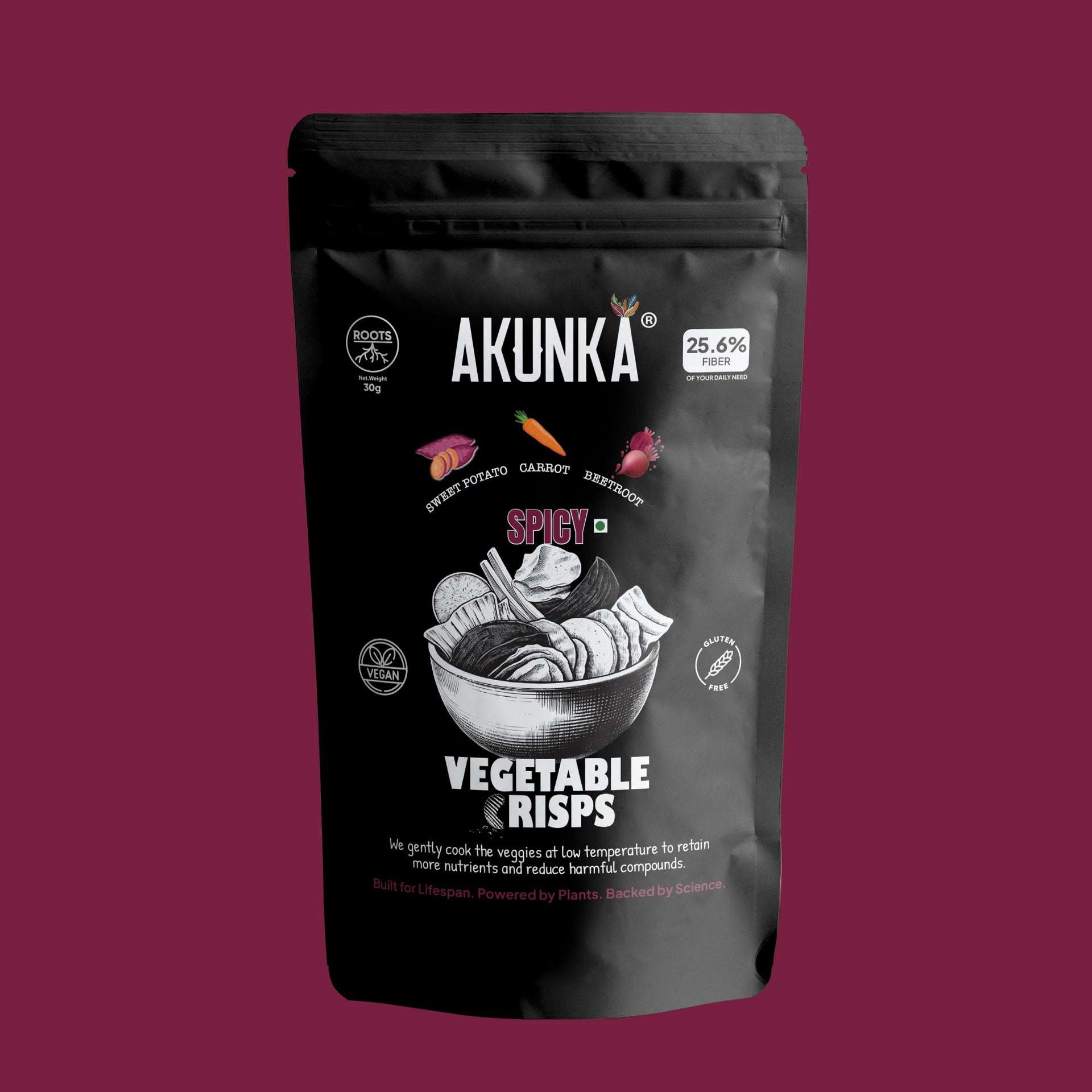 Akunka Vegetable Crisps