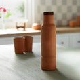 Load image into Gallery viewer, Terracotta Bottle with Wooden Lid
