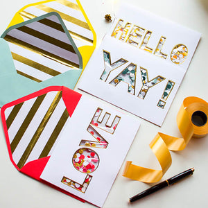 Graphic Greeting Card
