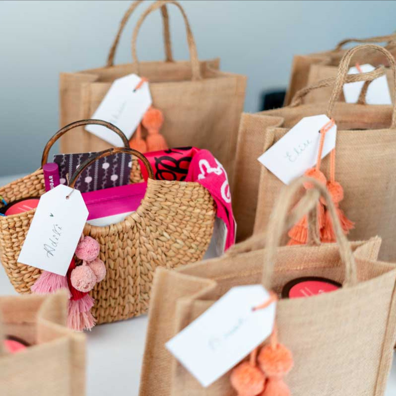 Jute Bag Hamper - Main Image