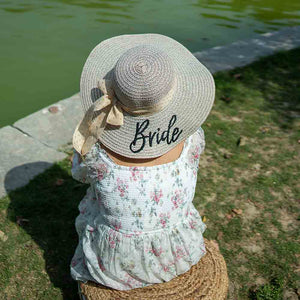 Bride Beach Hat
