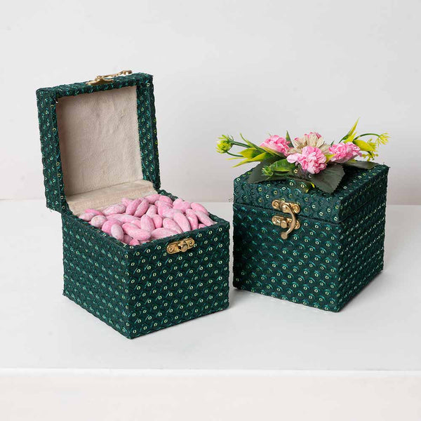 Rose Almond Green Nut Box
