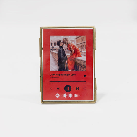 Personalised Glass Photo Frame