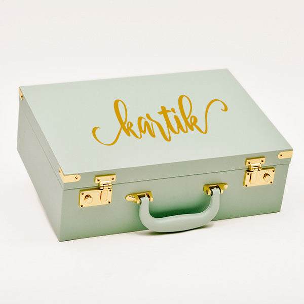 Big Mint Green Trunk (Can hold 10 products)