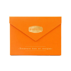 Orange Recipe Box