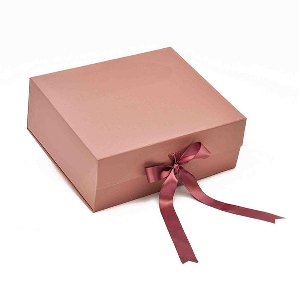 Dusky Pink Ribbon Box (Can hold 4 products)