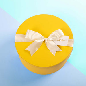 Yellow Round Box (Can hold 7 products)