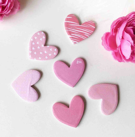 Adorable Hearts Sticky Notes